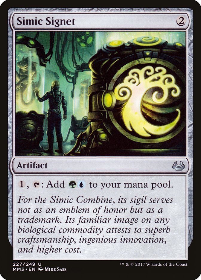 Simic Signet [Modern Masters 2017] | Pegasus Games WI