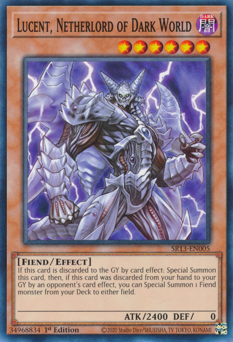 Lucent, Netherlord of Dark World [SR13-EN005] Common | Pegasus Games WI