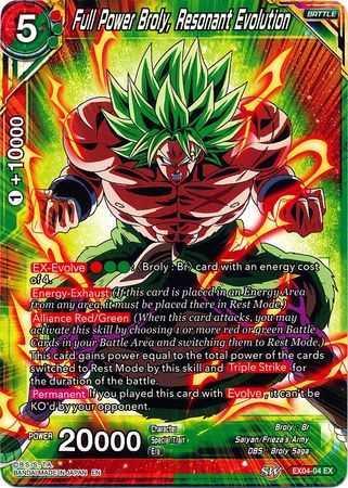 Full Power Broly, Resonant Evolution [EX04-04] | Pegasus Games WI