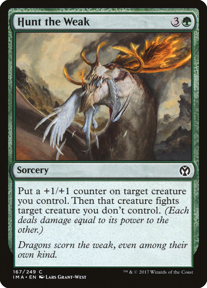 Hunt the Weak [Iconic Masters] | Pegasus Games WI