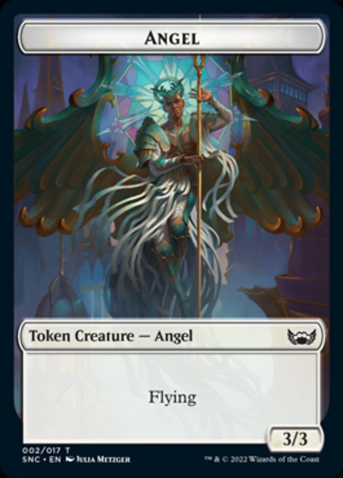 Angel Token [Streets of New Capenna Tokens] | Pegasus Games WI