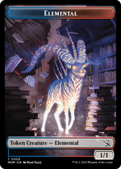 Elemental (22) // Elemental (9) Double-Sided Token [March of the Machine Commander Tokens] | Pegasus Games WI