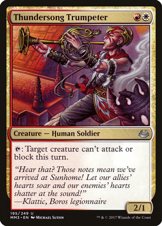 Thundersong Trumpeter [Modern Masters 2017] | Pegasus Games WI