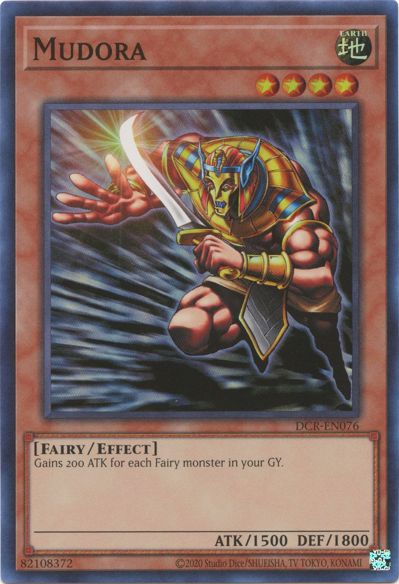 Mudora (25th Anniversary) [DCR-EN076] Super Rare | Pegasus Games WI