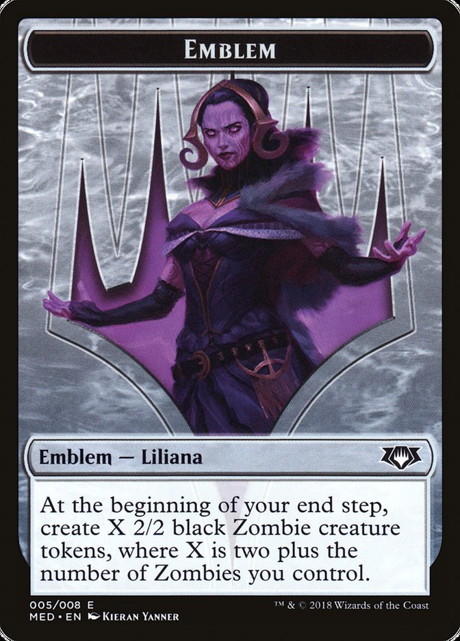 Liliana, the Last Hope Emblem [Mythic Edition Tokens] | Pegasus Games WI