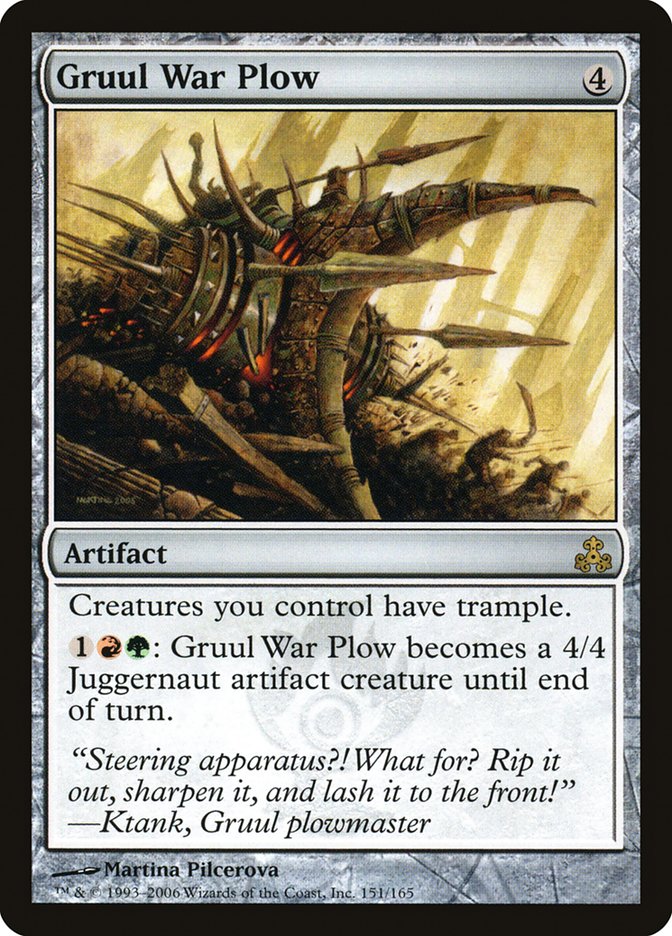 Gruul War Plow [Guildpact] | Pegasus Games WI