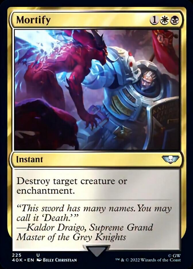 Mortify (Surge Foil) [Warhammer 40,000] | Pegasus Games WI