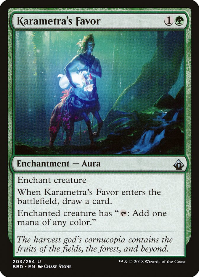 Karametra's Favor [Battlebond] | Pegasus Games WI