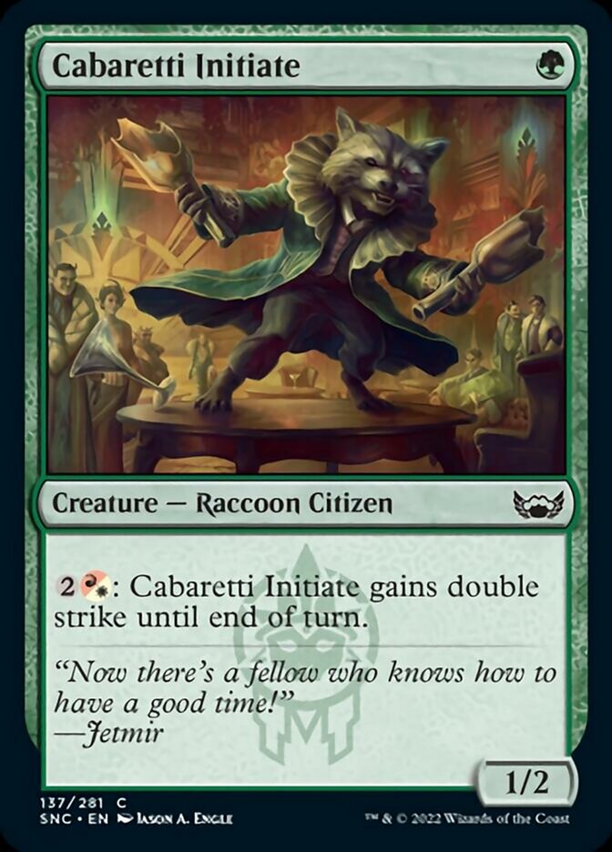 Cabaretti Initiate [Streets of New Capenna] | Pegasus Games WI