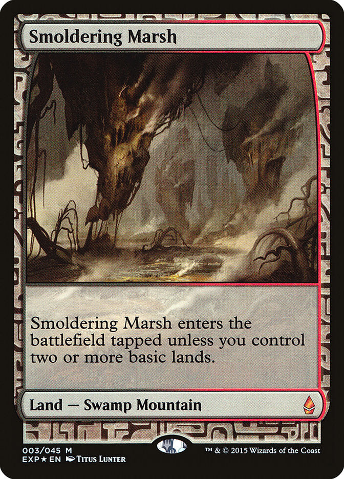 Smoldering Marsh [Zendikar Expeditions] | Pegasus Games WI