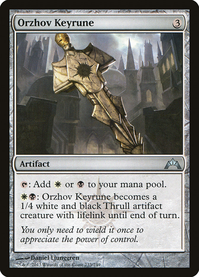 Orzhov Keyrune [Gatecrash] | Pegasus Games WI