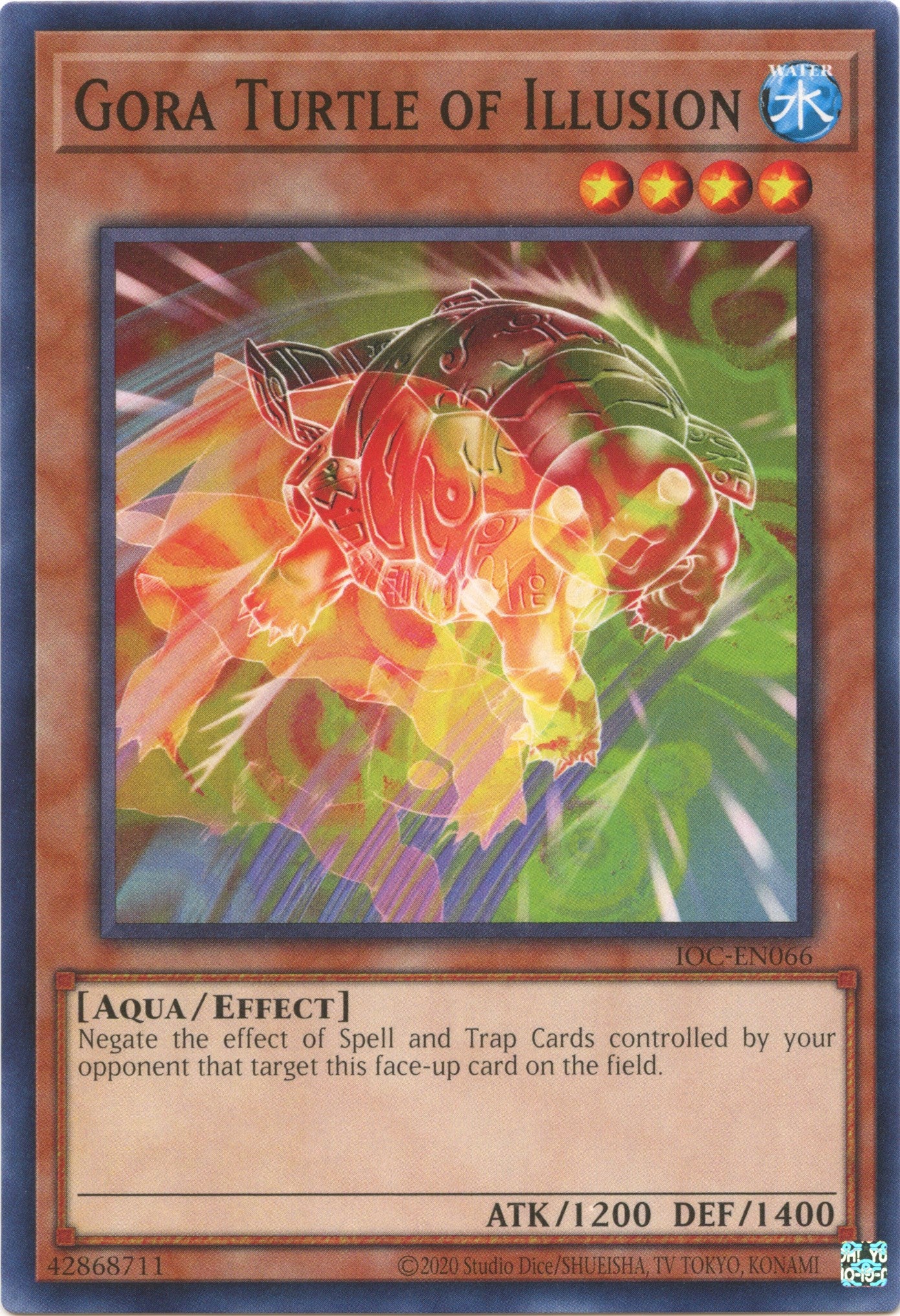 Gora Turtle of Illusion (25th Anniversary) [IOC-EN066] Common | Pegasus Games WI
