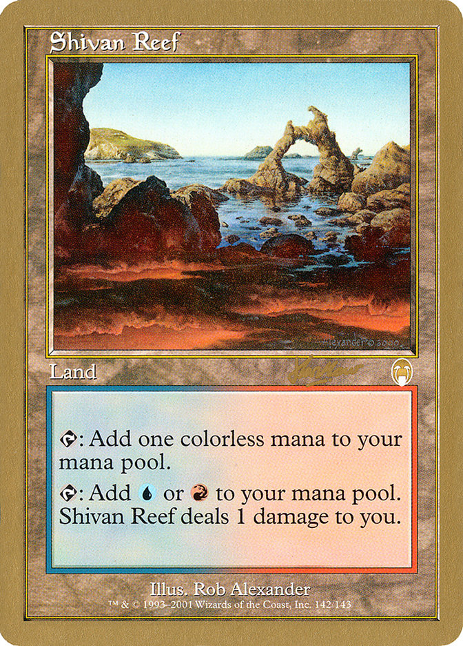 Shivan Reef (Sim Han How) [World Championship Decks 2002] | Pegasus Games WI