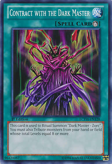 Contract with the Dark Master [LCYW-EN128] Common | Pegasus Games WI