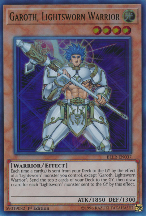 Garoth, Lightsworn Warrior [BLLR-EN037] Ultra Rare | Pegasus Games WI