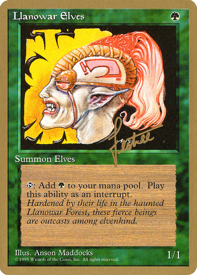 Llanowar Elves (Bertrand Lestree) [Pro Tour Collector Set] | Pegasus Games WI