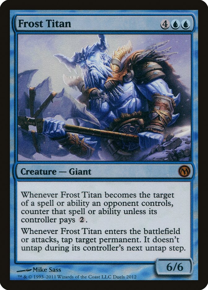 Frost Titan (Duels of the Planeswalkers Promos) [Duels of the Planeswalkers Promos 2011] | Pegasus Games WI