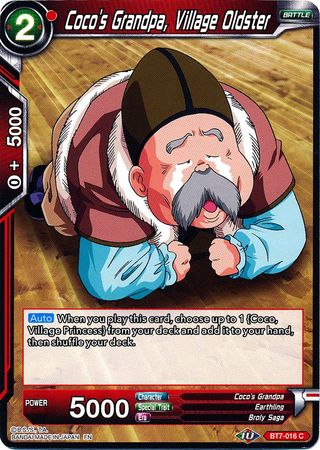 Coco's Grandpa, Village Oldster [BT7-016] | Pegasus Games WI