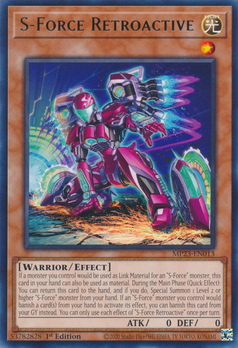 S-Force Retroactive [MP23-EN013] Rare | Pegasus Games WI