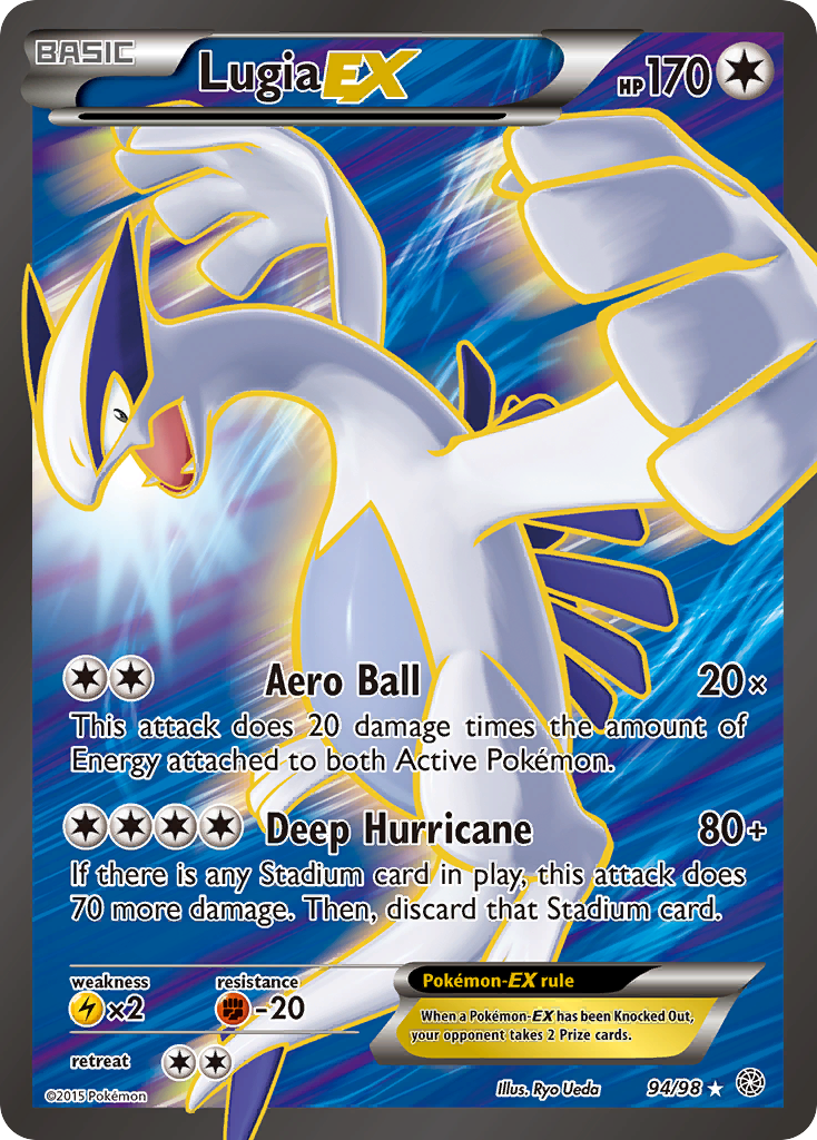 Lugia EX (94/98) [XY: Ancient Origins] | Pegasus Games WI