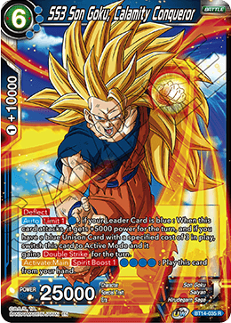 SS3 Son Goku, Calamity Conqueror (BT14-035) [Cross Spirits] | Pegasus Games WI