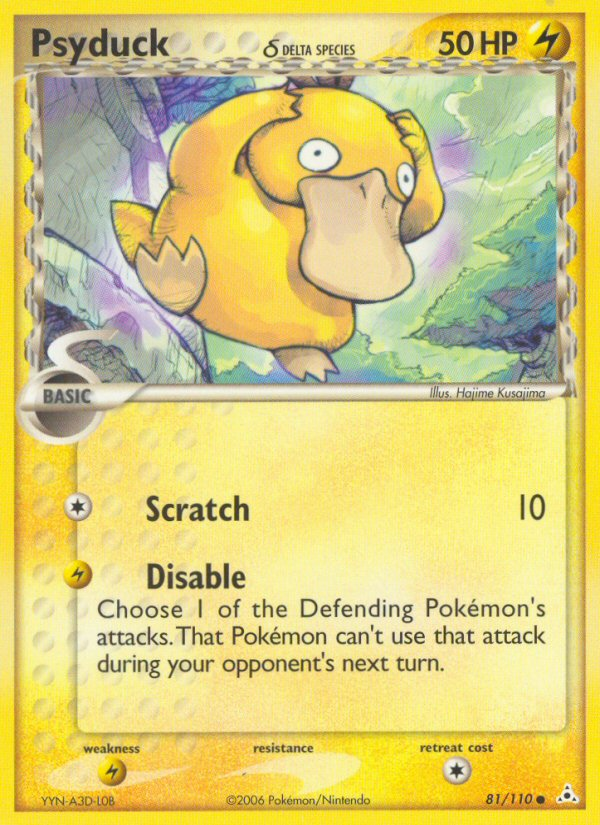 Psyduck (81/110) (Delta Species) [EX: Holon Phantoms] | Pegasus Games WI