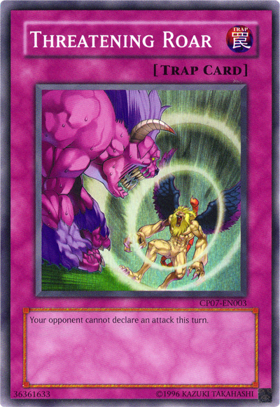 Threatening Roar [CP07-EN003] Super Rare | Pegasus Games WI