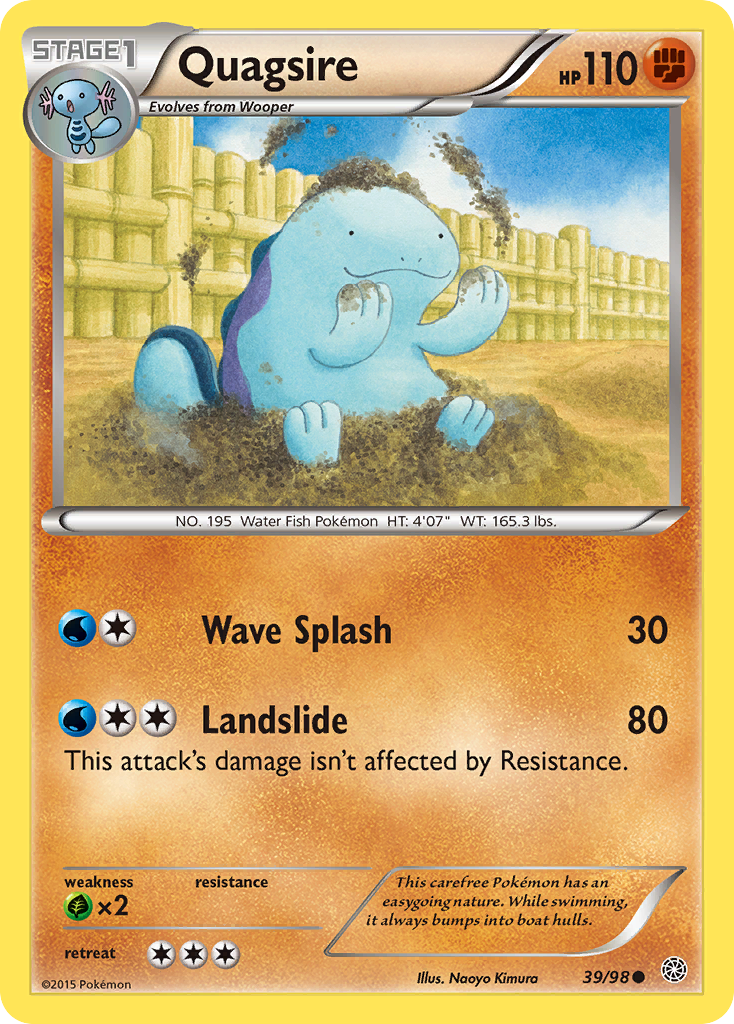 Quagsire (39/98) [XY: Ancient Origins] | Pegasus Games WI