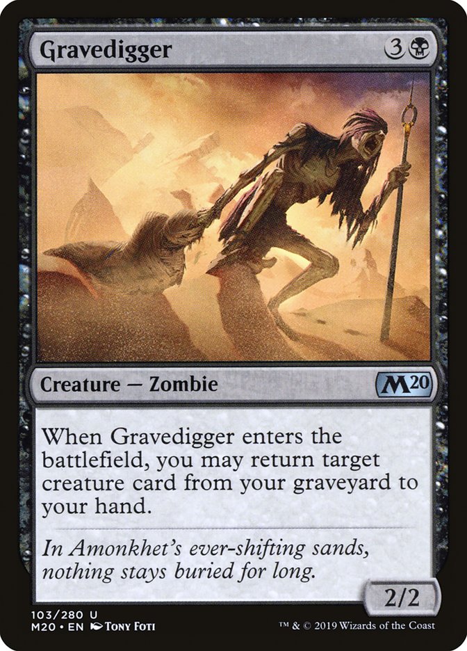 Gravedigger [Core Set 2020] | Pegasus Games WI