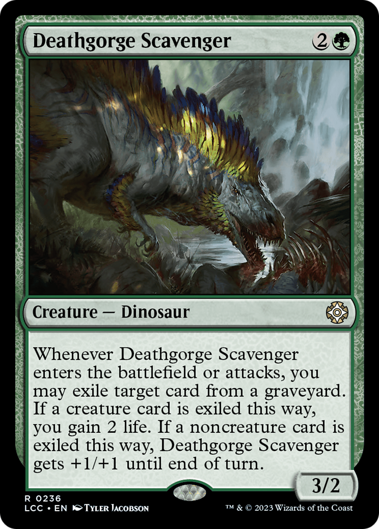 Deathgorge Scavenger [The Lost Caverns of Ixalan Commander] | Pegasus Games WI