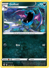 Golbat (104/195) [Sword & Shield: Silver Tempest] | Pegasus Games WI