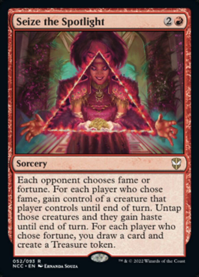 Seize the Spotlight [Streets of New Capenna Commander] | Pegasus Games WI