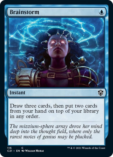 Brainstorm [Commander 2021] | Pegasus Games WI