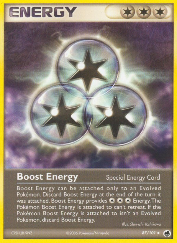 Boost Energy (87/101) [EX: Dragon Frontiers] | Pegasus Games WI