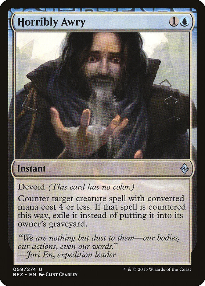 Horribly Awry [Battle for Zendikar] | Pegasus Games WI