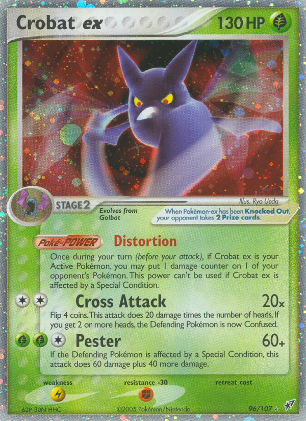 Crobat ex (96/107) [EX: Deoxys] | Pegasus Games WI