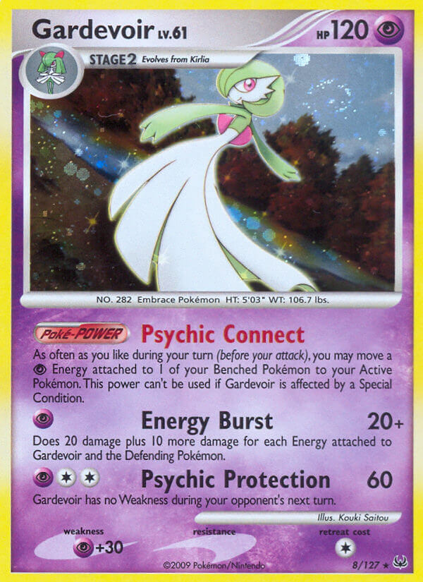 Gardevoir (8/127) (Theme Deck Exclusive) [Platinum: Base Set] | Pegasus Games WI