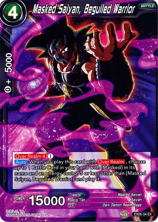 Masked Saiyan, Beguiled Warrior [EX06-34] | Pegasus Games WI