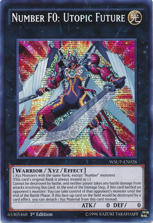 Number F0: Utopic Future [WSUP-EN026] Prismatic Secret Rare | Pegasus Games WI