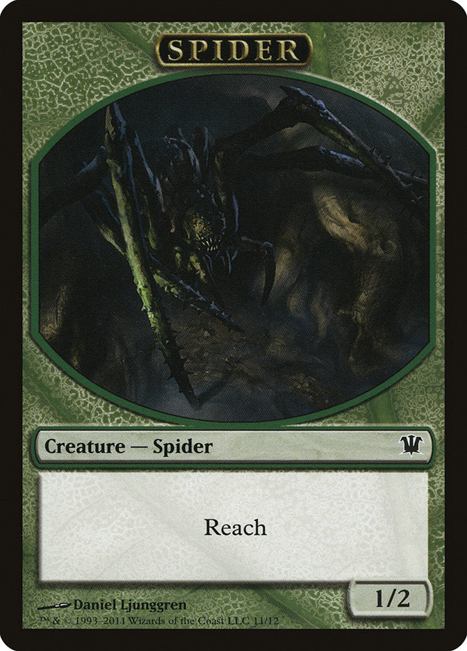 Spider Token [Innistrad Tokens] | Pegasus Games WI