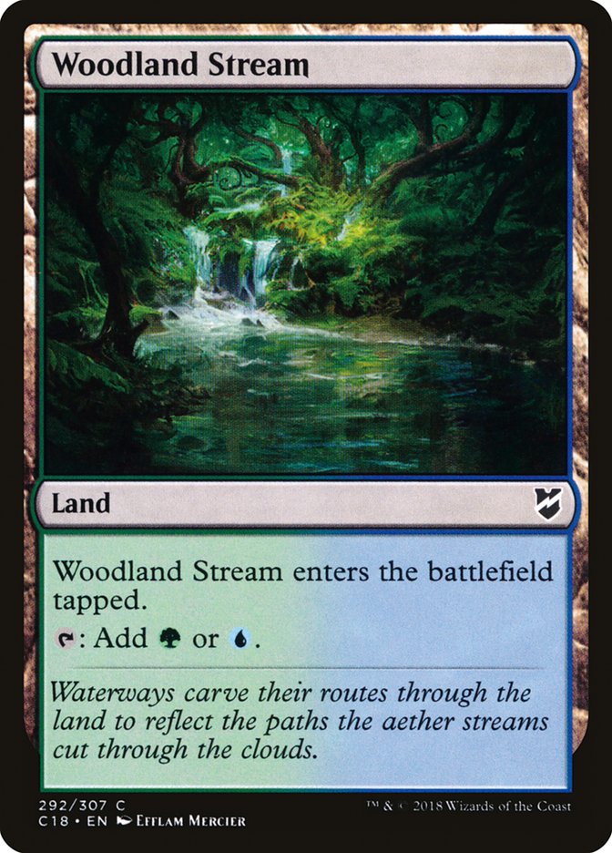 Woodland Stream [Commander 2018] | Pegasus Games WI