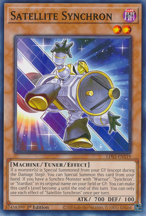 Satellite Synchron [LDS3-EN119] Common | Pegasus Games WI