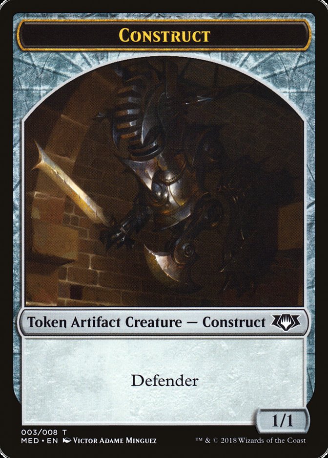 Construct Token (3) [Mythic Edition Tokens] | Pegasus Games WI