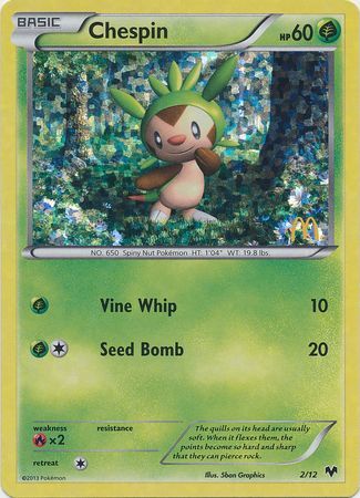 Chespin (2/12) [McDonald's Promos: 2014 Collection] | Pegasus Games WI