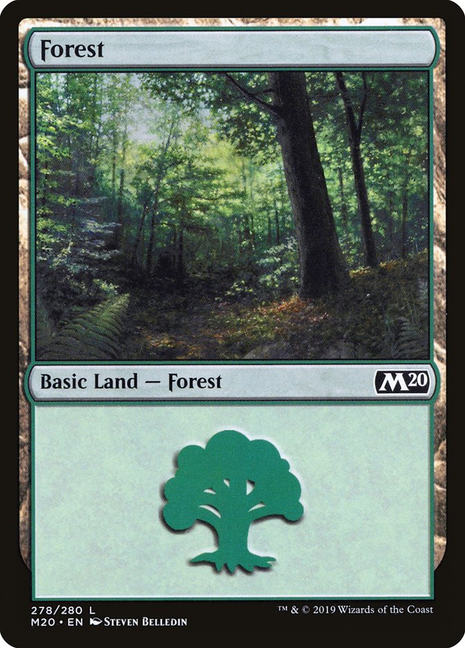 Forest (278) [Core Set 2020] | Pegasus Games WI