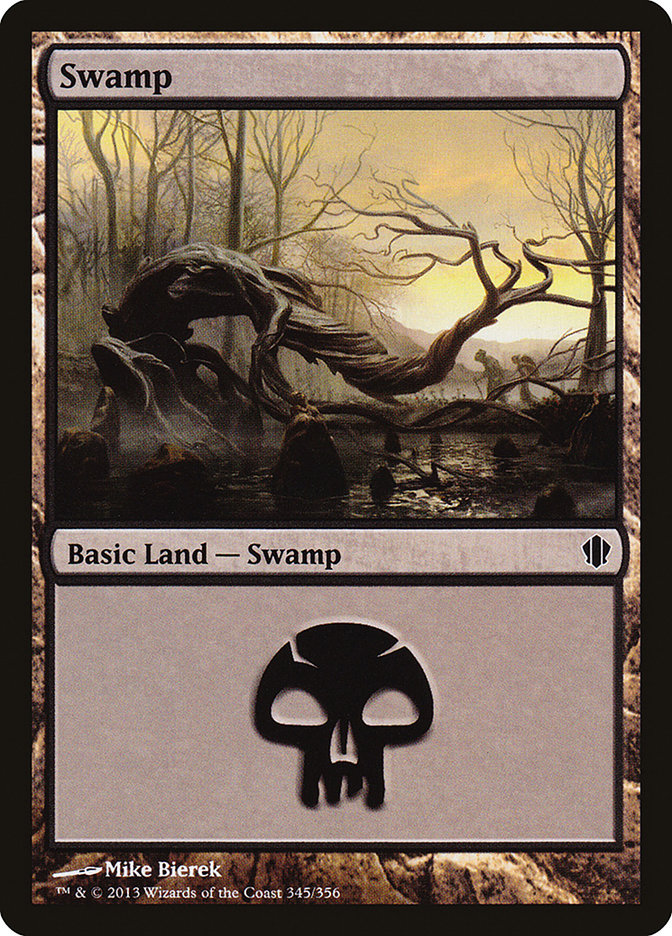 Swamp (345) [Commander 2013] | Pegasus Games WI