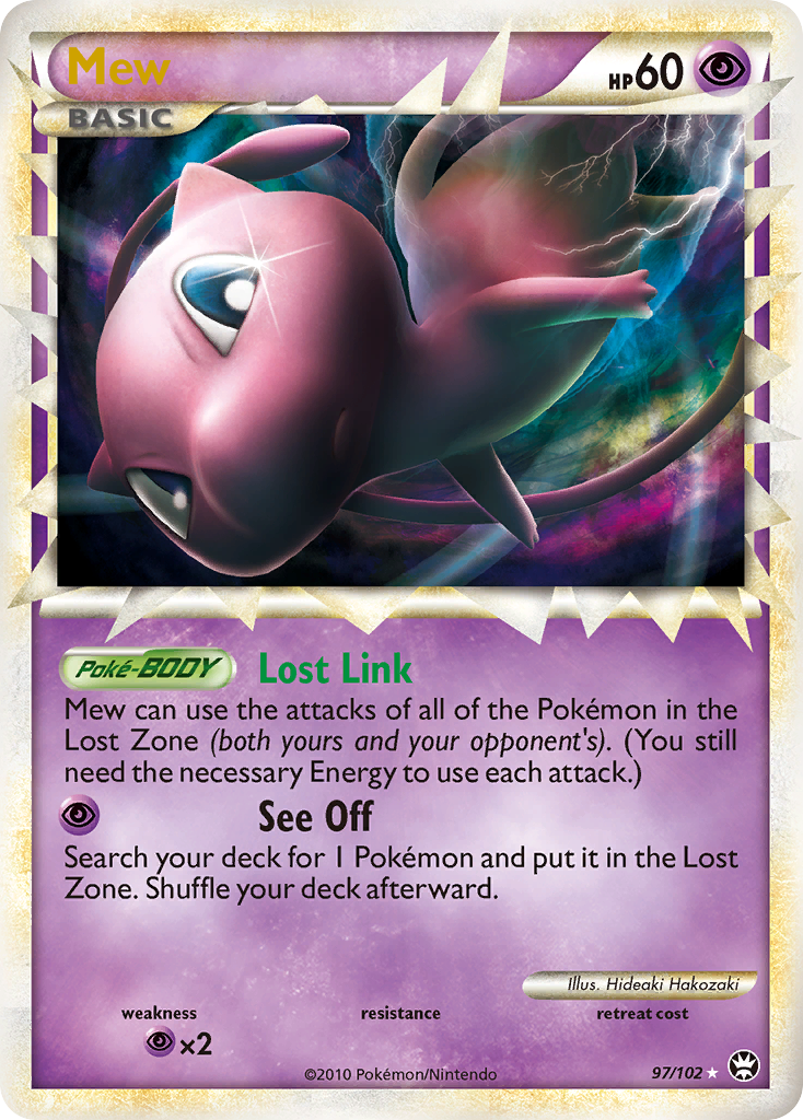 Mew (97/102) [HeartGold & SoulSilver: Triumphant] | Pegasus Games WI