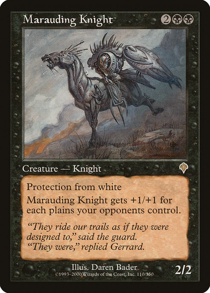 Marauding Knight [Invasion] | Pegasus Games WI