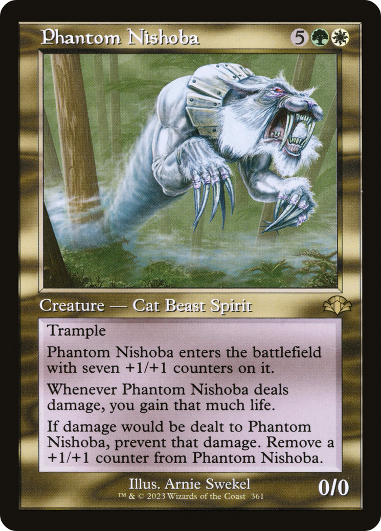 Phantom Nishoba (Retro) [Dominaria Remastered] | Pegasus Games WI