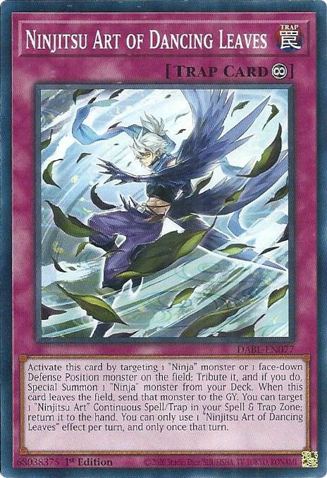 Ninjitsu Art of Dancing Leaves [DABL-EN077] Common | Pegasus Games WI